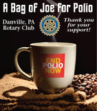 Costa Rica La Pastora Tarazu Medium Roast- "Bag of Joe for Polio" FUNdraiser